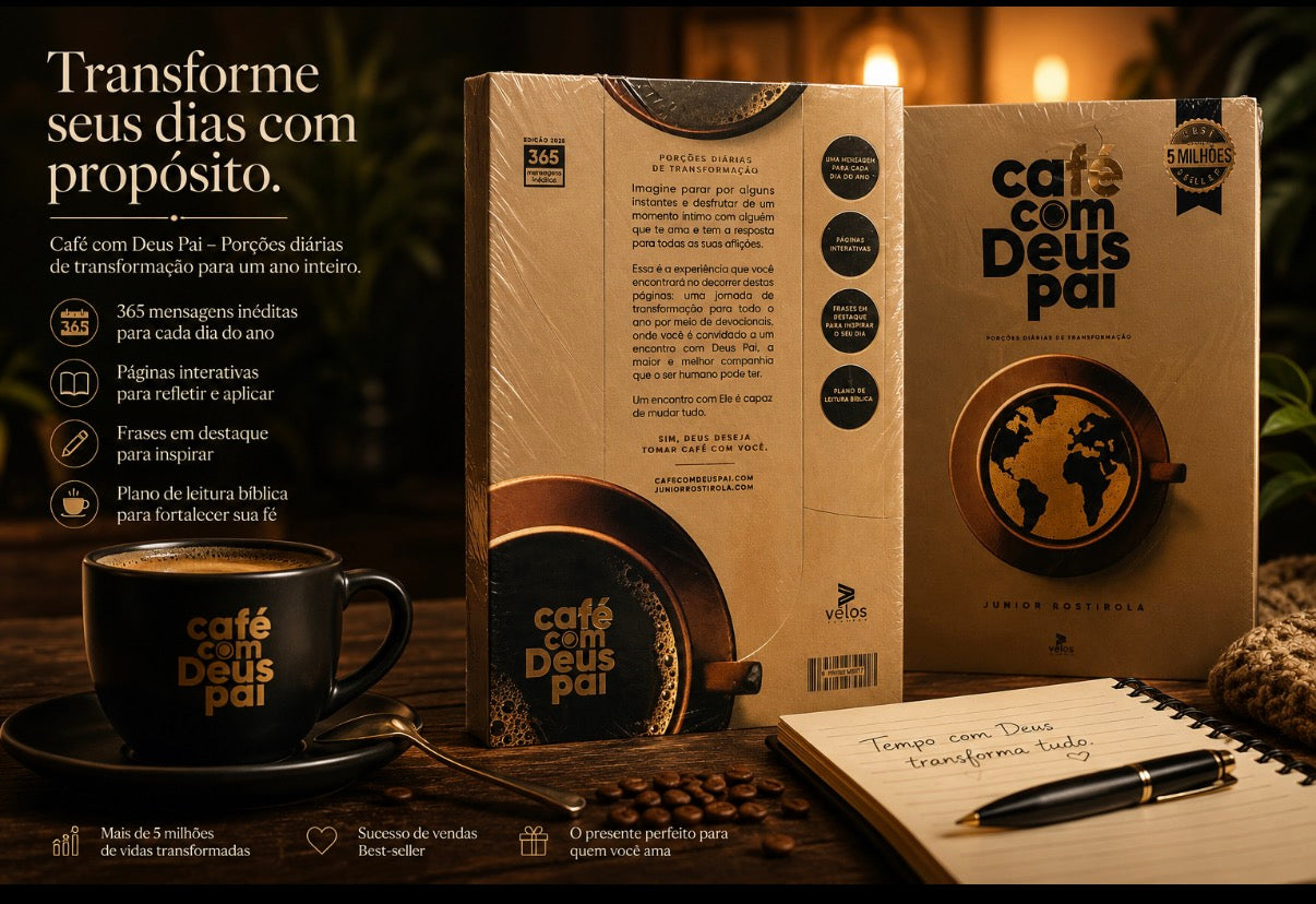 Café com Deus Pai – Edição 2026 | Novo e Lacrado | Português