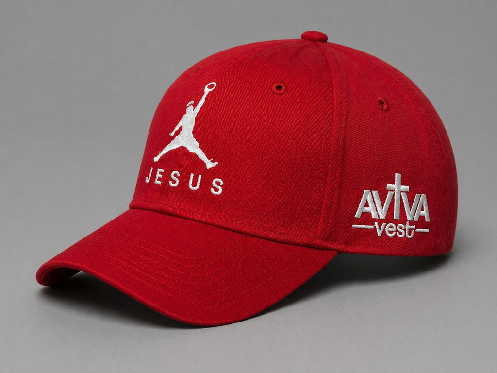 Boné Cristão Premium Jesus + AVIVA Vest | Estilo e Fé no Seu Dia a Dia