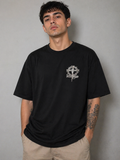 Camiseta Oversize Cristã  “Forgiven” – Fé, Graça e Estilo