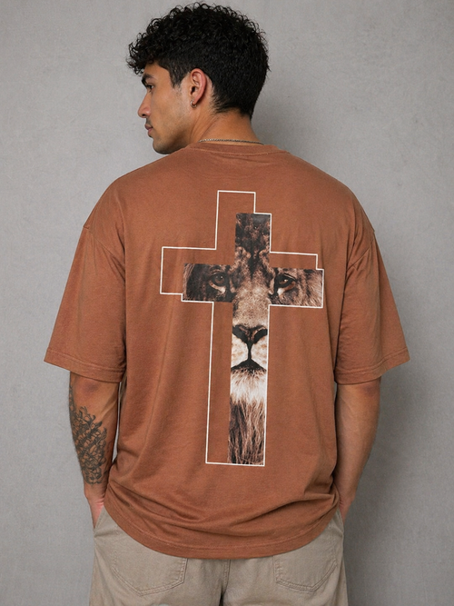 Camiseta Oversize Cristã  “Forgiven” – Fé, Graça e Estilo (Unissex)